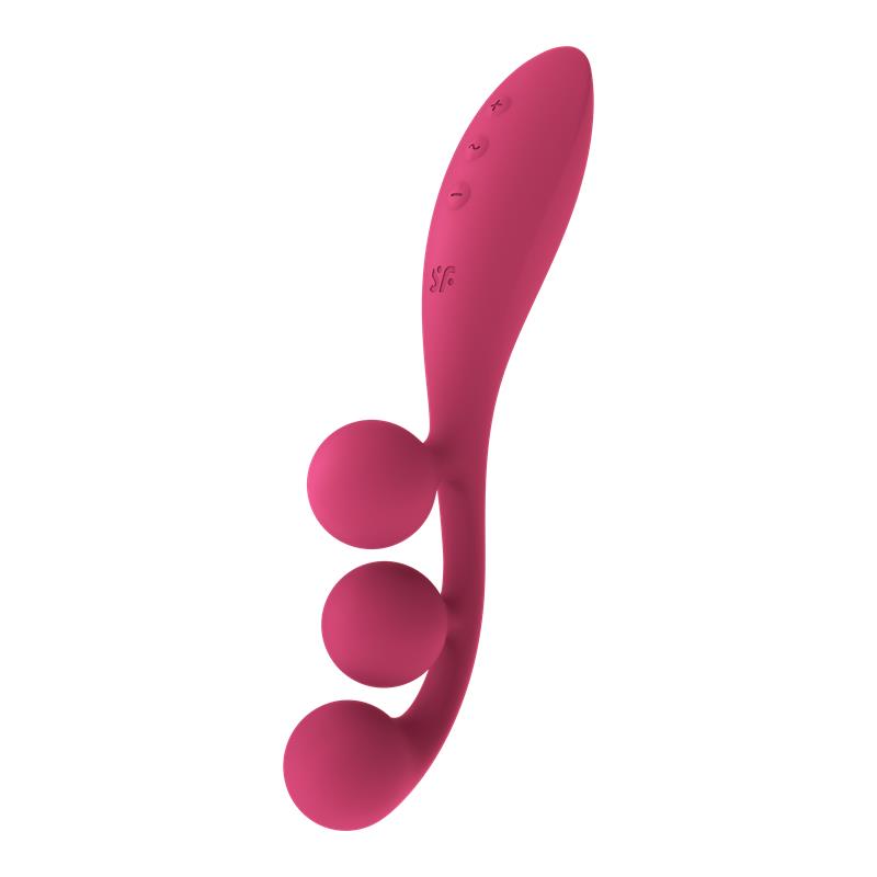 Satisfyer vibrador "Tri Ball 1" rojo