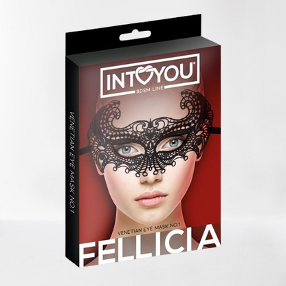 Intoyou "BDSM Line" máscara veneciana Fellicia No. 1