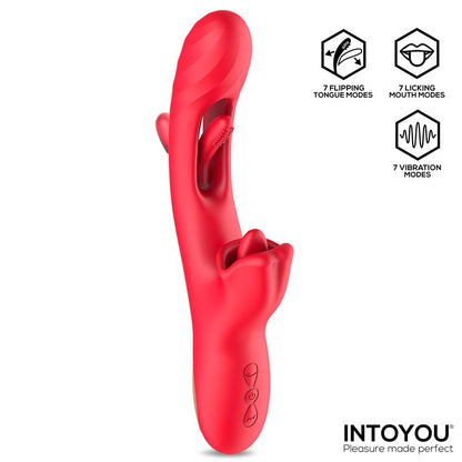 Intoyou vibrador con flipping y licking "Grant"
