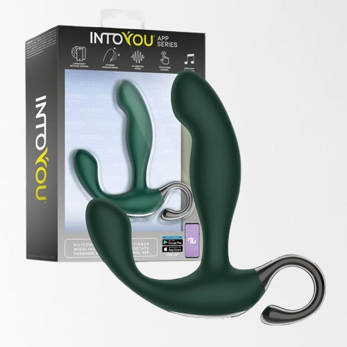 Intoyou plug anal estimulador Punto P "Greeny" (con app)