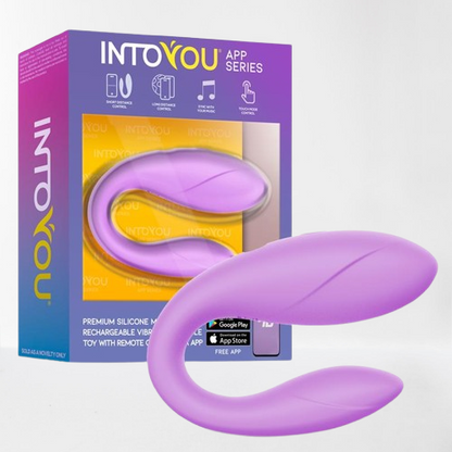 Intoyou vibrador flexible lavanda (con app)