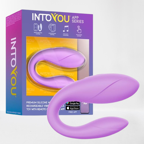Intoyou vibrador flexible lavanda (con app)