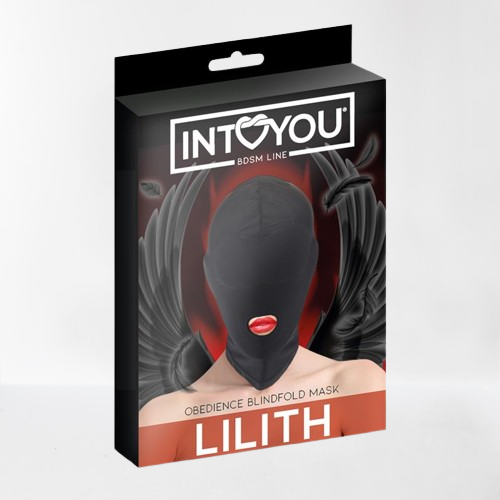 Intoyou "BDSM Line" máscara Lilith con abertura en la boca