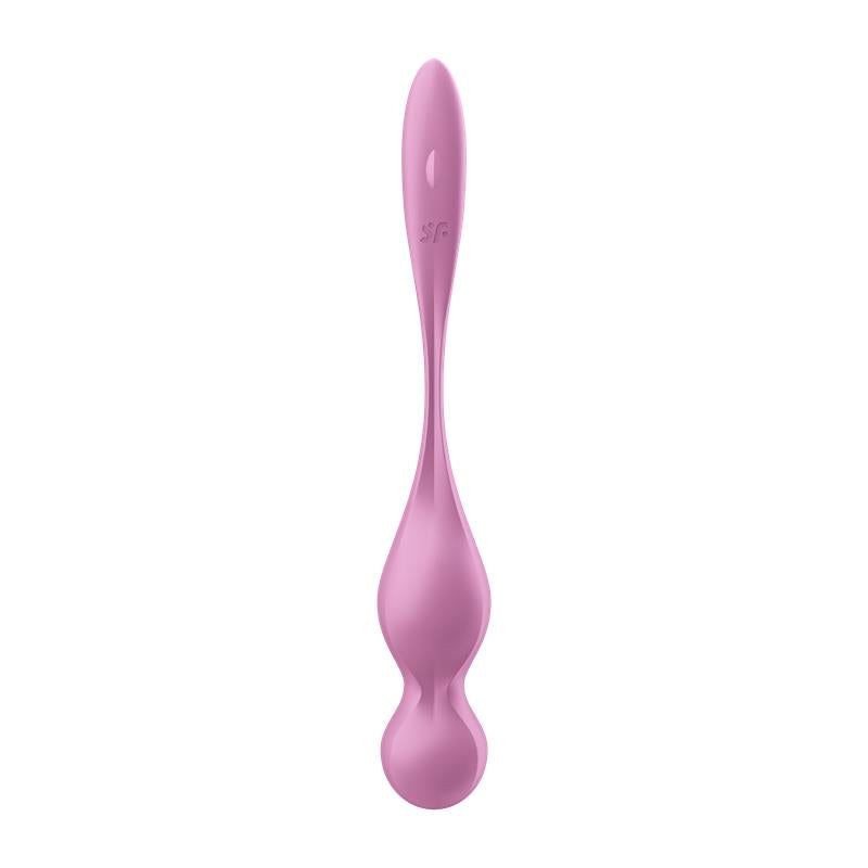 Satisfyer vibrador y bolas Kegel "Love Birds 1" rosa (con app)