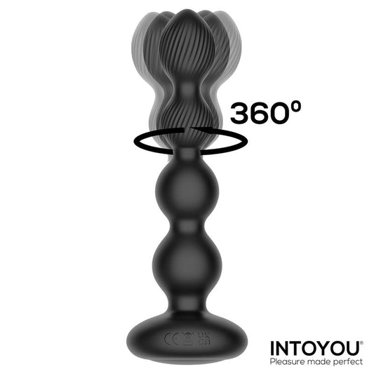 Intoyou plug anal con waving y vibración "Mouve"