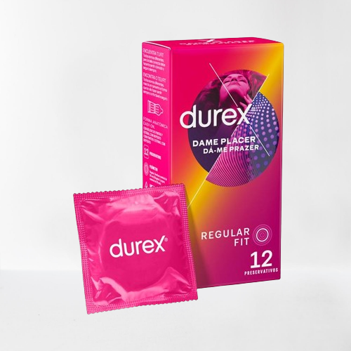 Durex preservativos "Dame placer" regular (12u)