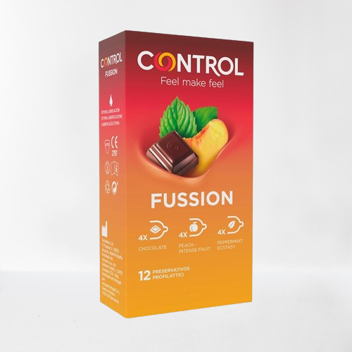 Control preservativos "Fussion" regular (12u)