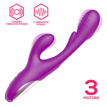 Intoyou vibrador con lengua flipping "Priya"