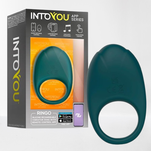 Intoyou anillo vibrador "Ringo" verde (con app)