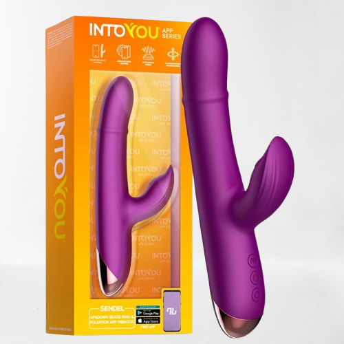 Intoyou vibrador con anillo de bolas internas y pulsación "Sendel" (con app)