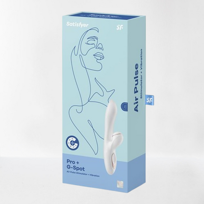 Satisfyer succionador de clítoris con vibración "Pro+ G-Spot"