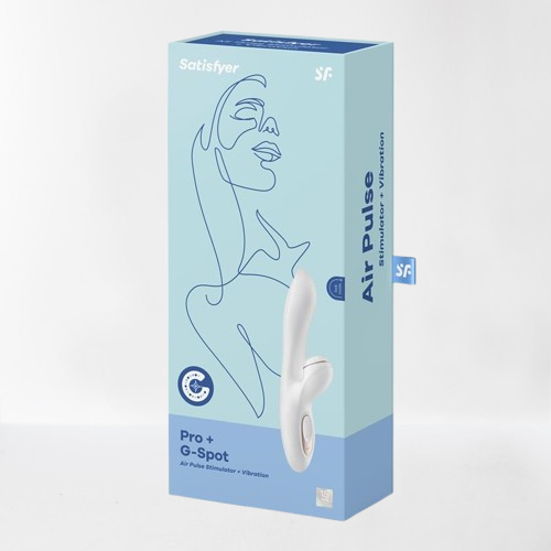 Satisfyer succionador de clítoris con vibración "Pro+ G-Spot"