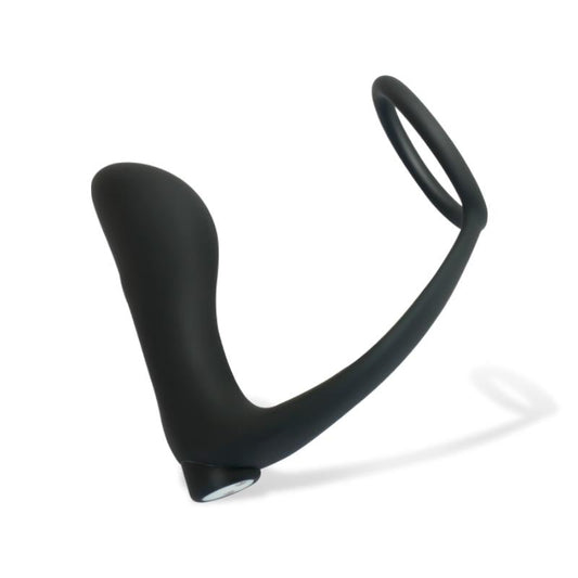 LateToBed Afterdark plug anal con vibración y anillo para pene "Tabruk"