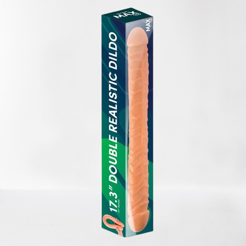 LateToBed Max & Co dildo doble realista "Trent" 44 cm