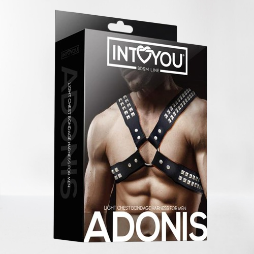Intoyou "Fetish Line" arnés masculino Adonis para pecho