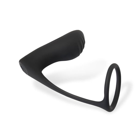 LateToBed Afterdark plug anal con vibración y anillo para pene y testículos "Ammolite"