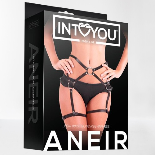 Intoyou "BDSM Line" arnés femenino Aneir para piernas y cintura