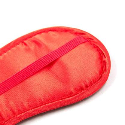 Intoyou "Fetish Line" antifaz de satén rojo