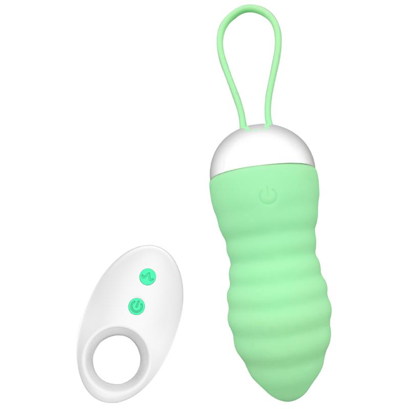 Intoyou huevo vibrador con control Remoto "Brightgreen"