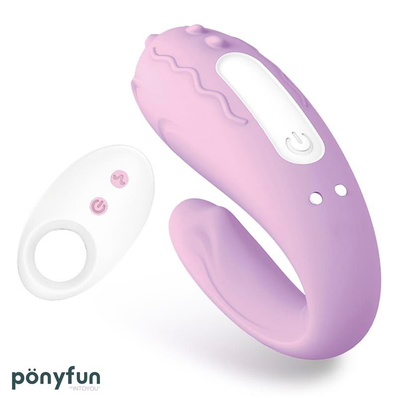 Intoyou vibrador para parejas con control remoto "Brightmauve"