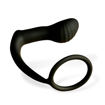 LateToBed Afterdark plug anal con vibración y anillo para pene "Carnelian"