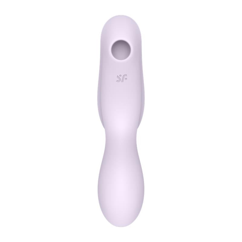 Satisfyer succionador de clítoris con vibración "Curvy Trinity 2" violeta