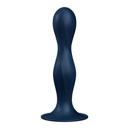 Satisfyer dildo con bolas internas "Double Ball-R" azul