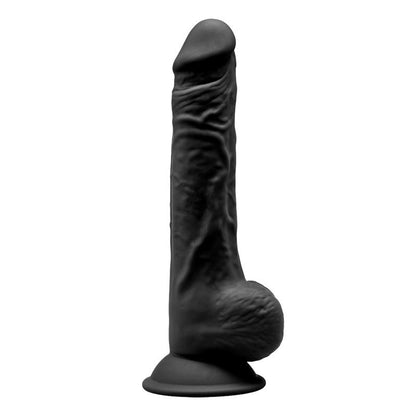Silexd dildo hiper realista "Dual Density" 24 cm negro