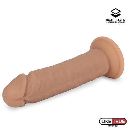 Intoyou LikeTrue dildo hiper realista silicona líquida dual layer 21,5 cm