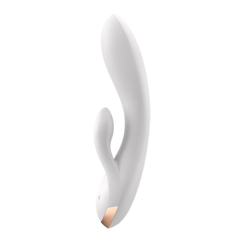 Satisfyer vibrador "Double Flex" blanco (con app)