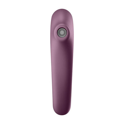 Satisfyer succionador de clítoris con vibración "Dual Kiss" rojo vino