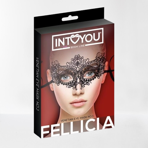 Intoyou "BDSM Line" máscara veneciana Fellicia No. 3