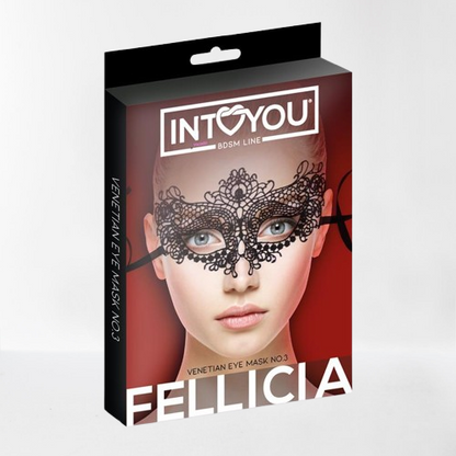 Intoyou "BDSM Line" máscara veneciana Fellicia No. 3