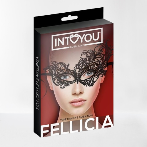 Intoyou "BDSM Line" máscara veneciana Fellicia No. 4
