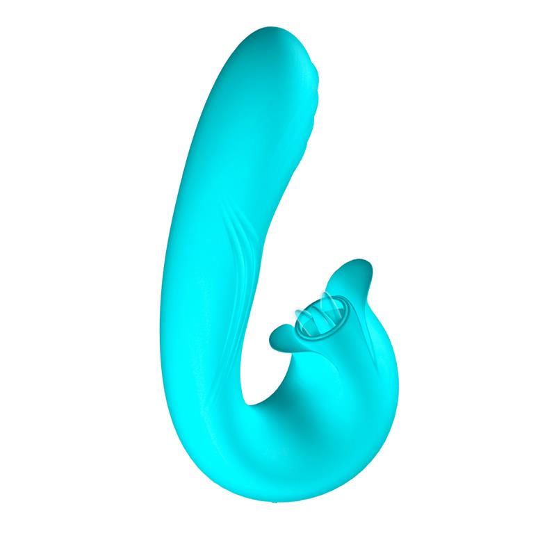 Intoyou vibrador con pulsación y lengua estimuladora "Hydra"