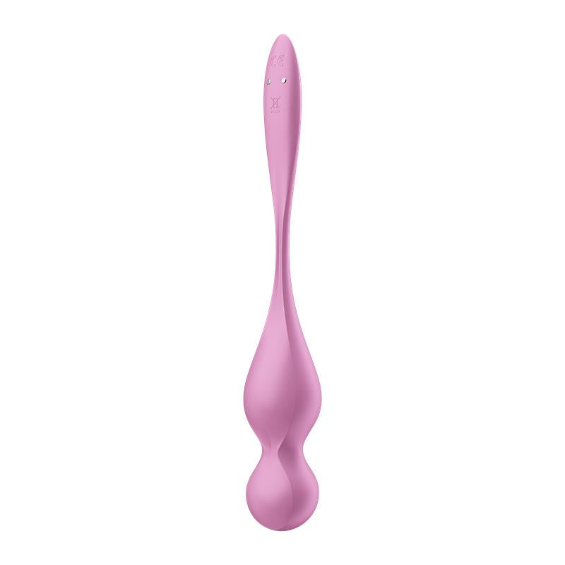 Satisfyer vibrador y bolas Kegel "Love Birds 1" rosa (con app)