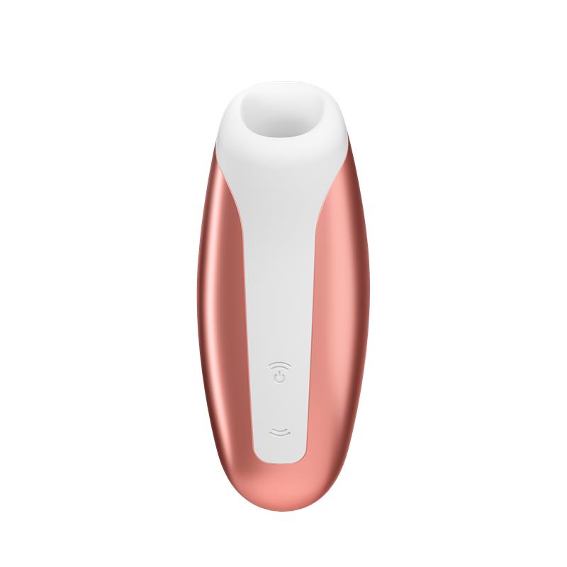 Satisfyer succionador con vibración "Love Breeze" cobre