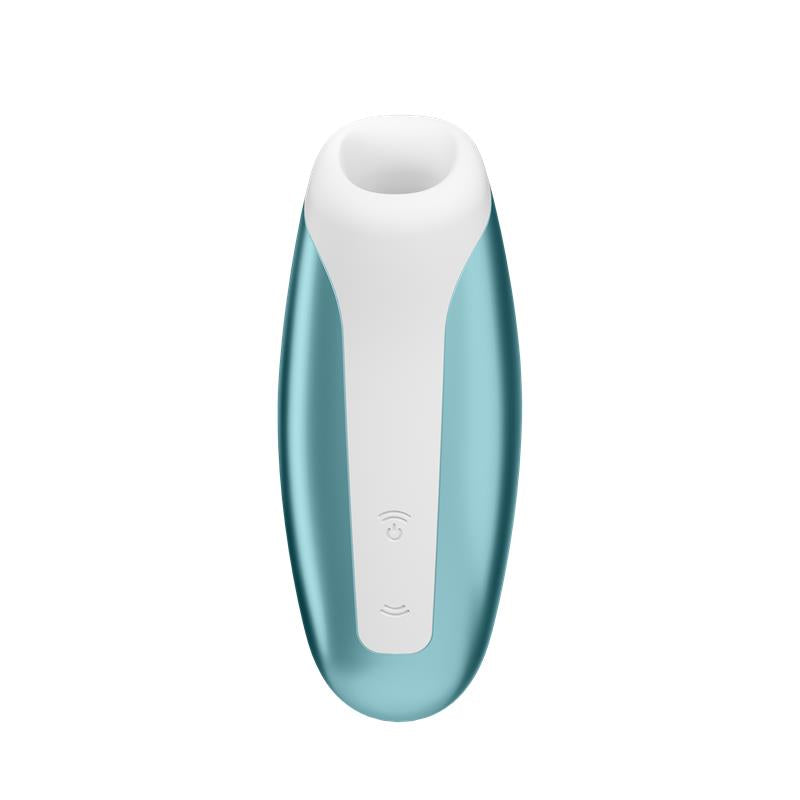 Satisfyer succionador con vibración "Love Breeze" azul