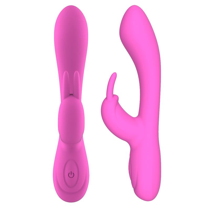 Intoyou vibrador silicona líquida "Mauve" rosa