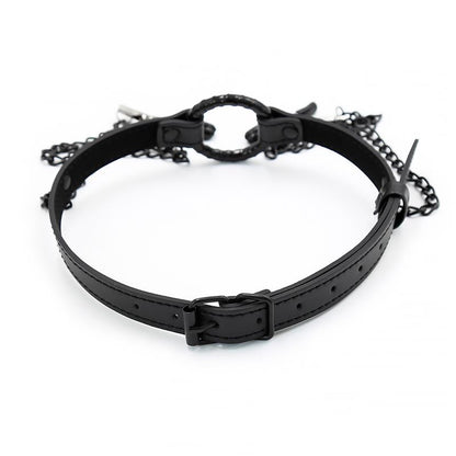 Intoyou "Black Shadow" mordaza con pinzas para pezones