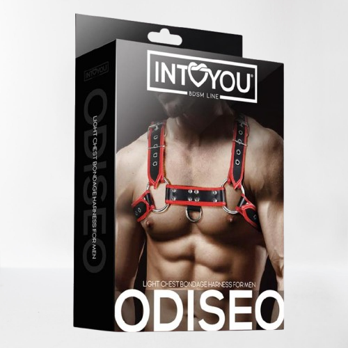 Intoyou "Fetish Line" arnés masculino Odiseo para pecho