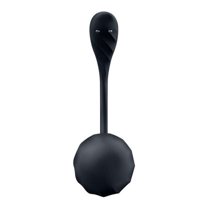 Satisfyer vibrador de braguita "Ribbed Petal" negro (con app)