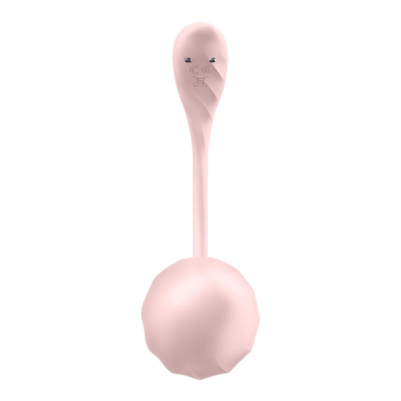 Satisfyer vibrador de braguita "Ribbed Petal" rosa (con app)