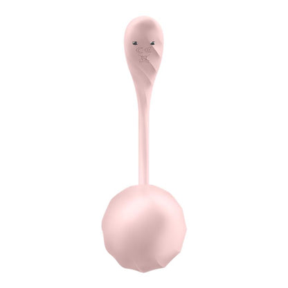 Satisfyer vibrador de braguita "Ribbed Petal" rosa (con app)