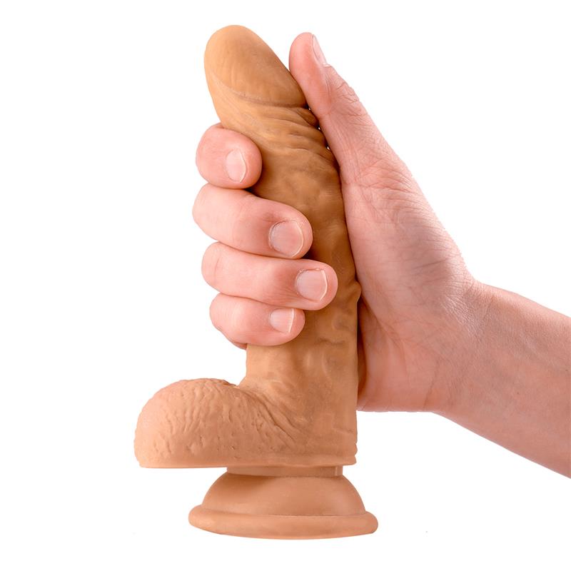 LateToBed Max & Co dildo realista con testículos "Sam" 18 cm