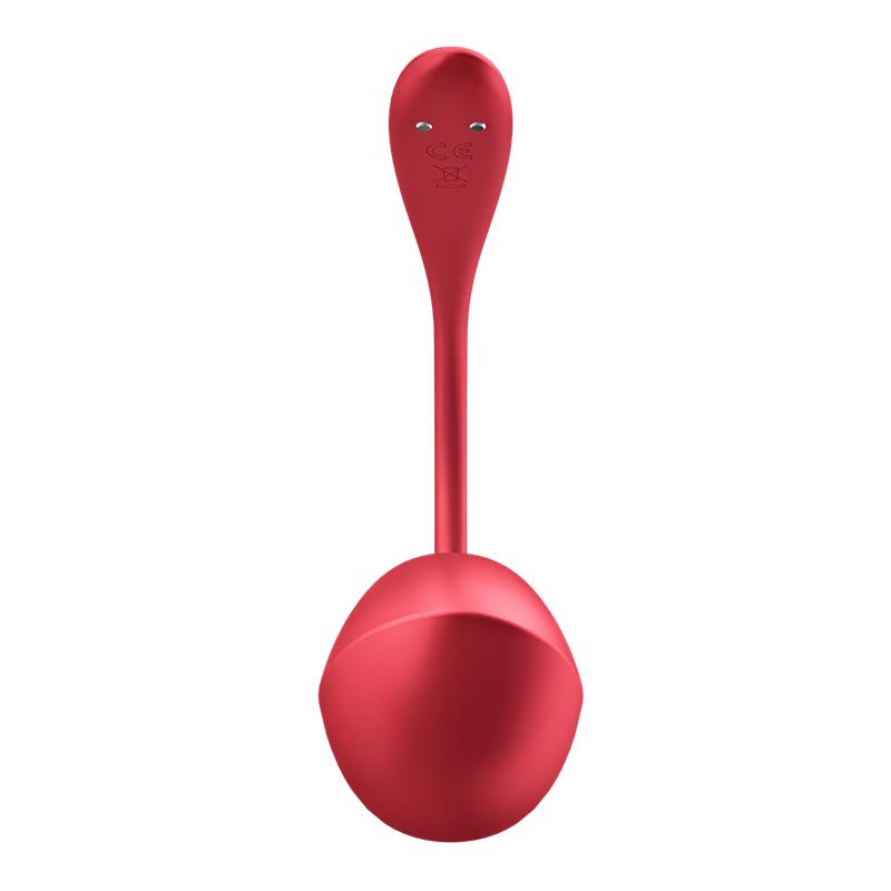 Satisfyer vibrador de braguita "Shiny Petal" rojo (con app)