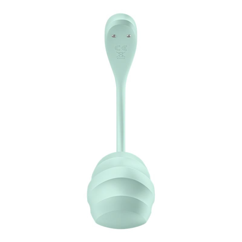 Satisfyer vibrador de braguita "Smooth Petal" verde (con app)