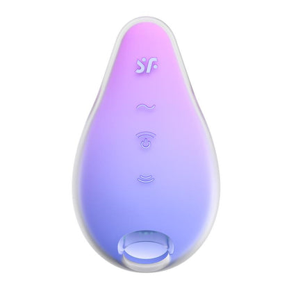 Satisfyer succionador de clítoris con vibración "Mermaid Vibes" violeta y rosa