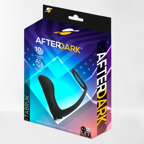 LateToBed Afterdark plug anal con vibración y anillo para pene "Tabruk"