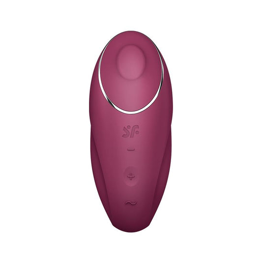 Satisfyer vibrador lay-on con función de toques "Tap & Climax 1"